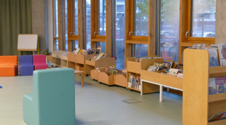 Lire la suite à propos de l’article Nouvelle école Joliot-Curie : rénovation du mobilier de la bibliothèque